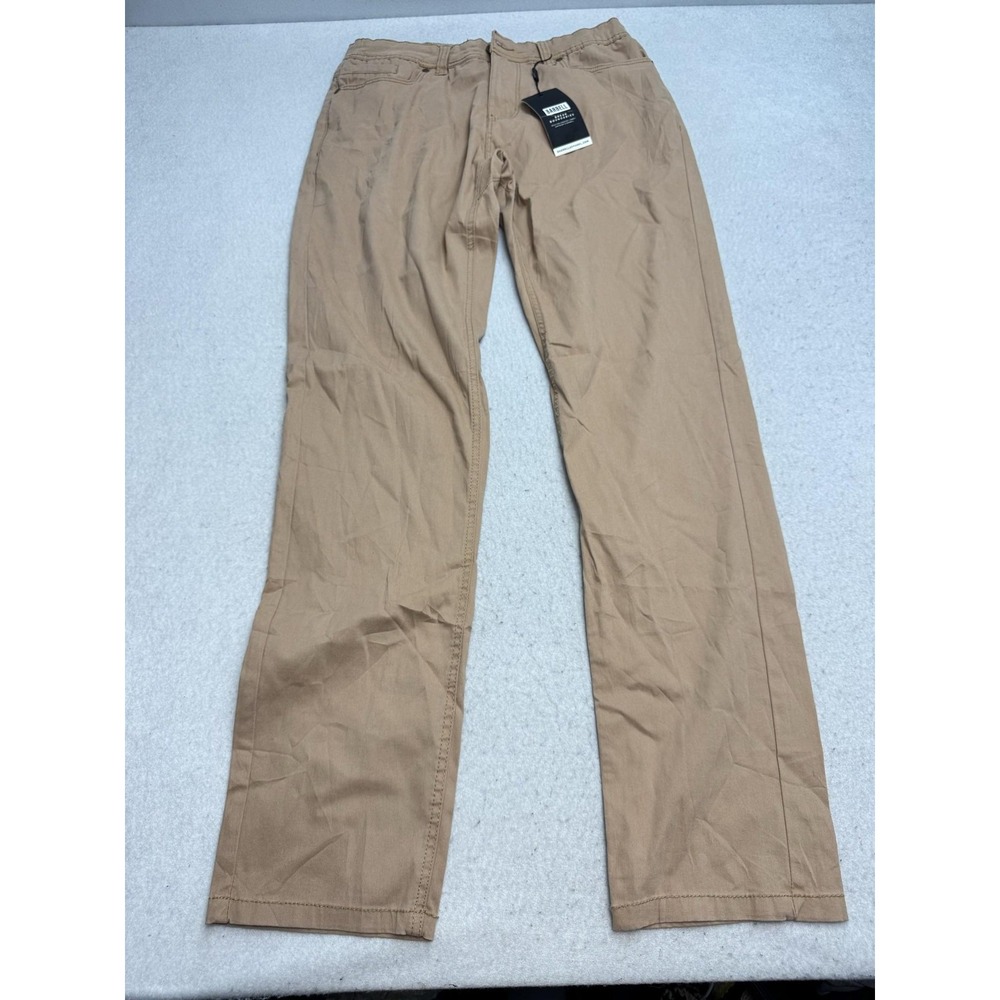 Barbell Apparel Athletic Chino Pant 2.0 Pants Mens 32x35 Beige Stretch Casual